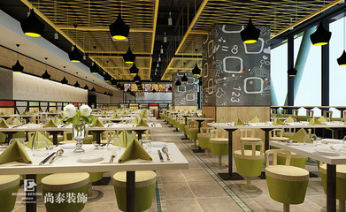 300平米快餐店裝修指南 打造高效舒適的城市餐飲空間
